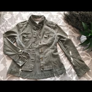 Rag & Bone Denim Military Jacket